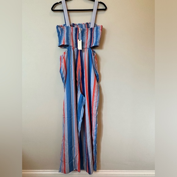 NWT Anthropologie The Piper Bandeau Cutout Jumpsuit - Picture 6 of 6